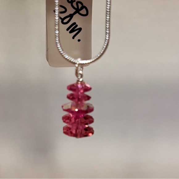 Sterling Silver plated & Swarovski pendant - Picture 1 of 1